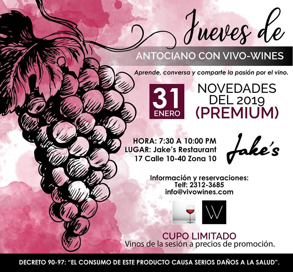 Jueves de Antociano Enero 2019